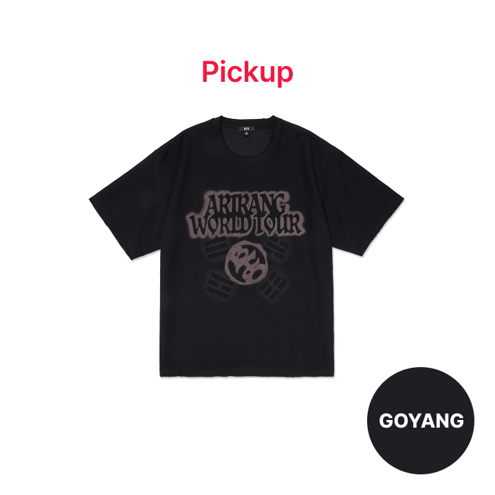 BTS – S/S TOUR T-SHIRT (BLACK)