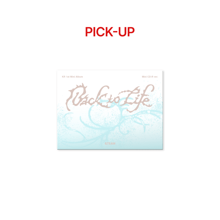 KR 1st Mini Album 'Back to Life' Photocard Box (Mini CD-R ver.)