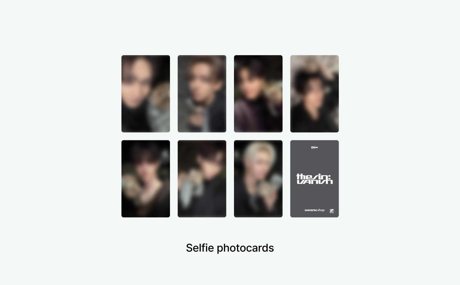 Weverse Global] ENHYPEN 7th Mini Album 'THE SIN : VANISH' Weverse