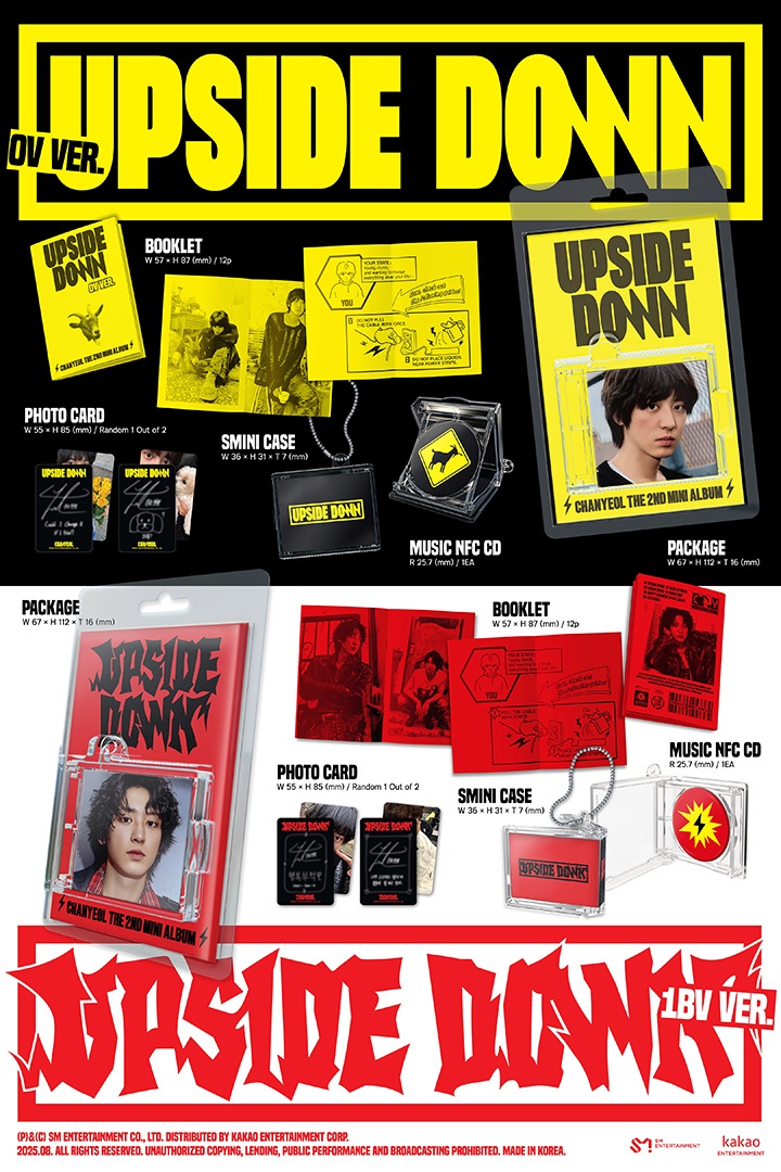 The 2nd Mini Album [Upside Down] (SMini Ver.) Set 0 detail