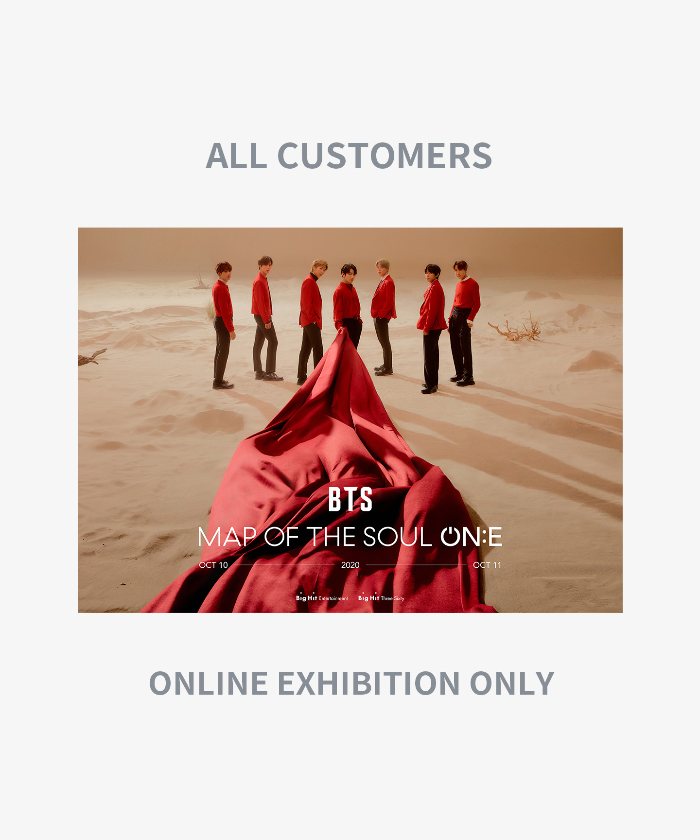 BTS | BTS EXHIBITION 'MAP OF THE SOUL ON:E (오,늘)'