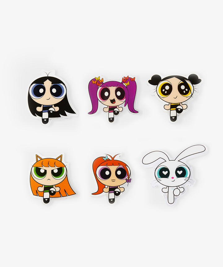 NewJeans | THE POWERPUFF GIRLS x NJ ACRYLIC MAGNETIC CLIPS