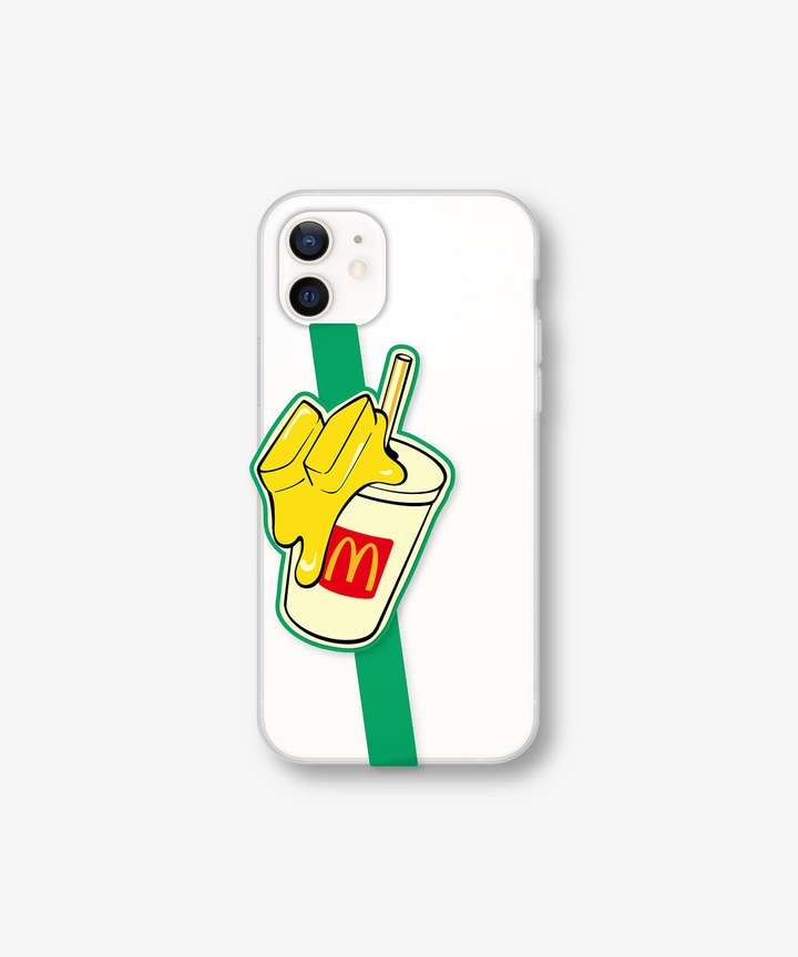 BTSxMcD] Melting Silicone Phone Strap (Soda)_0