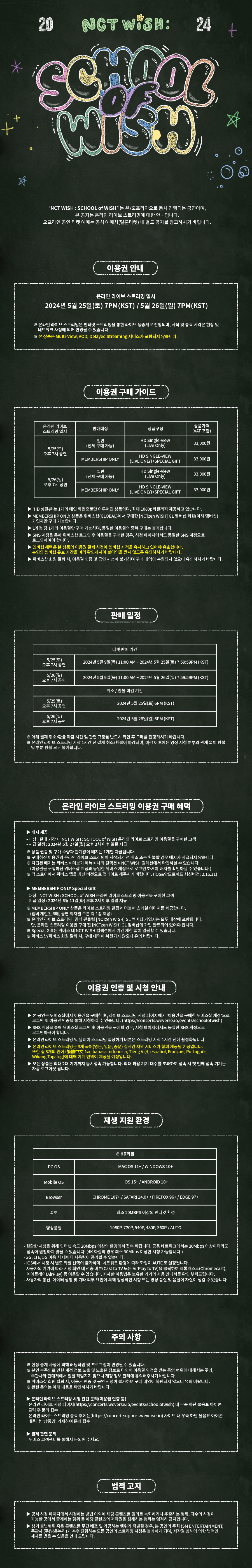 NCT WISH : SCHOOL of WISH HD Single-view (LIVE ONLY) (5/26) 0 detail