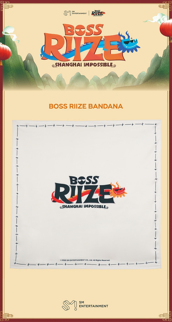 BOSS RIIZE BANDANA 1 detail