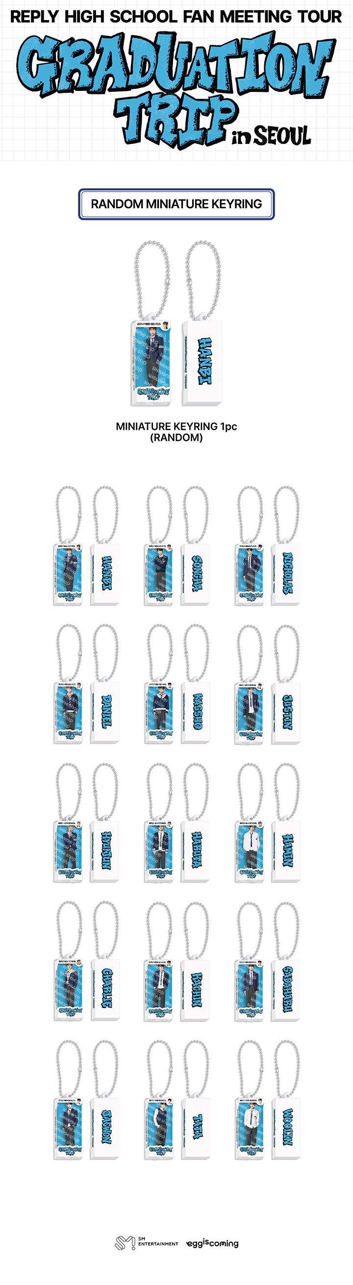 RANDOM MINIATURE KEYRING 0 detail