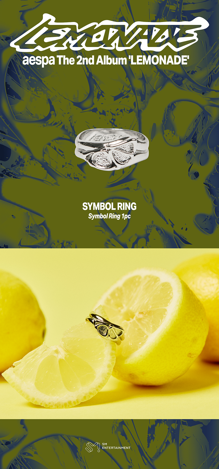 aespa WEEK - MAKE IT LEMONADE Symbol Ring