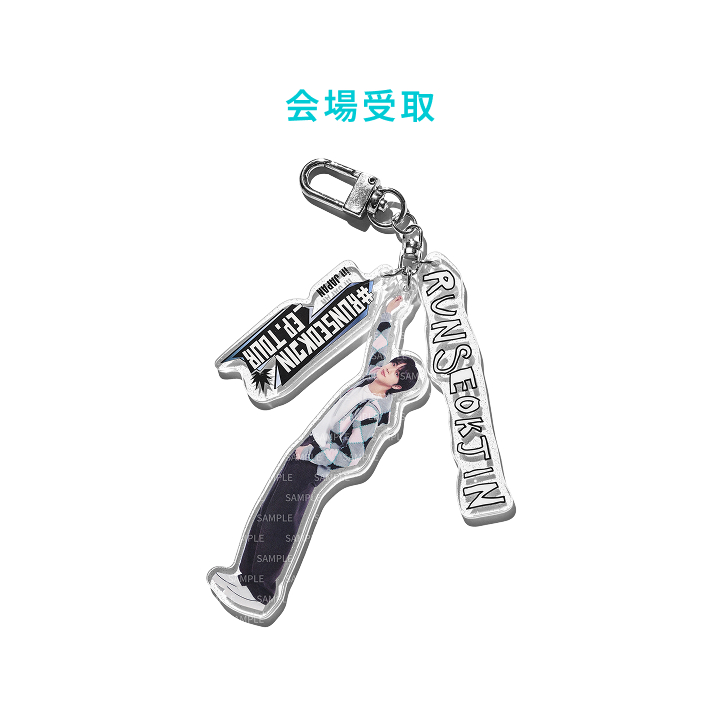 RUNSEOKJIN in JAPAN　ACRYLIC KEYRING　チャーム BTS | [RUNSEOKJIN in JAPAN] ACRYLIC KEYRING
