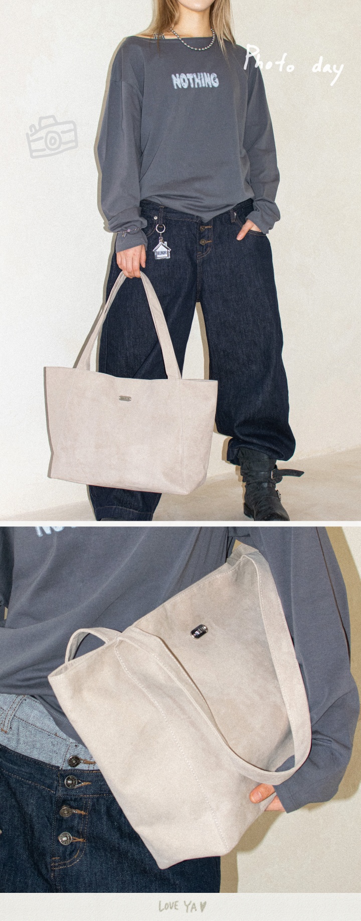 [PAGE2] KANG SEUNG YOON TOTE BAG 2 detail
