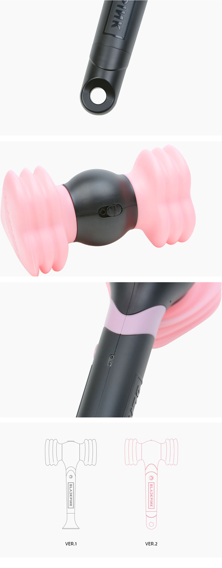 OFFICIAL LIGHT STICK Ver.2 LIMITED EDITION 1 detail