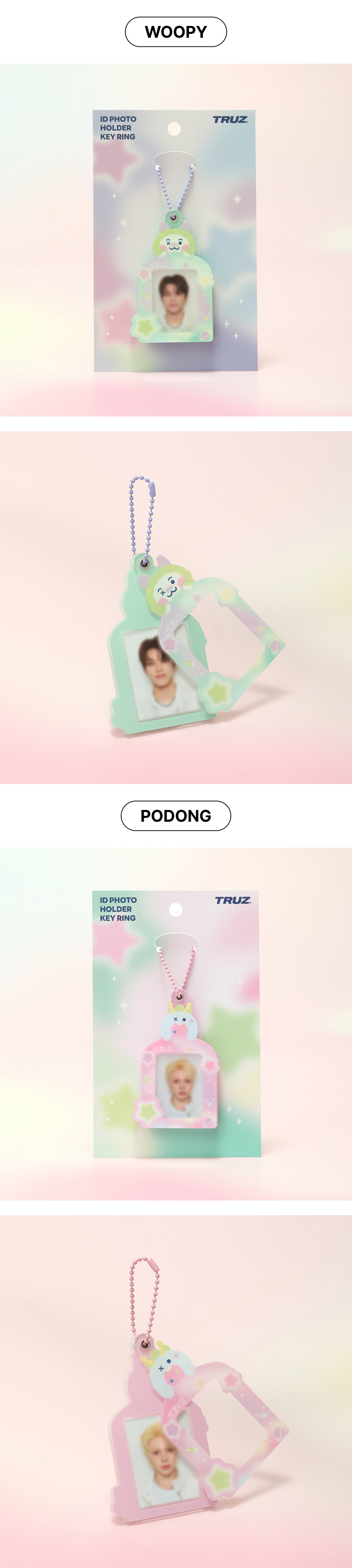 TRUZ PLANET PHOTO FRAME KEYRING 6 detail