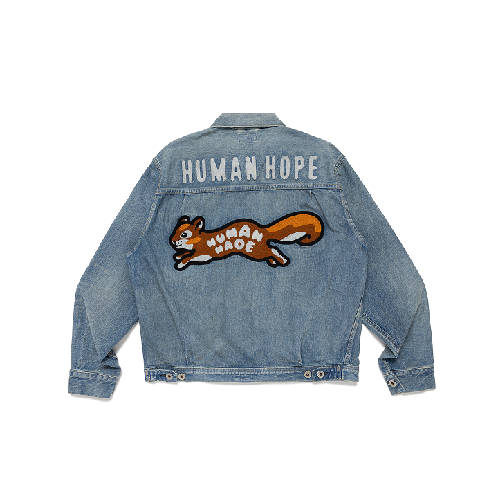 Denim Work Jacket Blue Indigo, listed by the store
