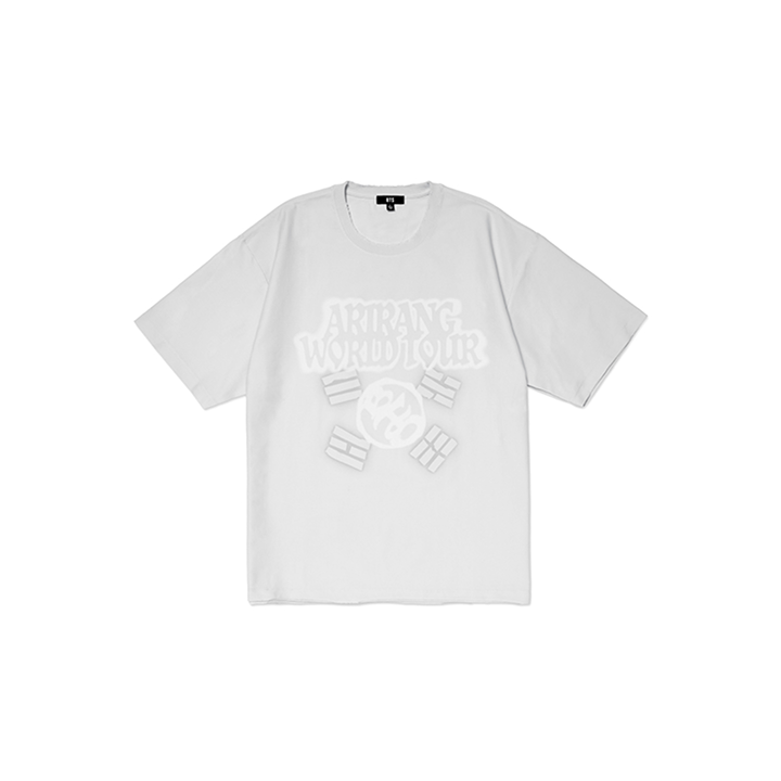 BTS WORLD TOUR Tシャツ グレー JP Ver. Sサイズ BTS | S/S Tour T-Shirt (Gray)