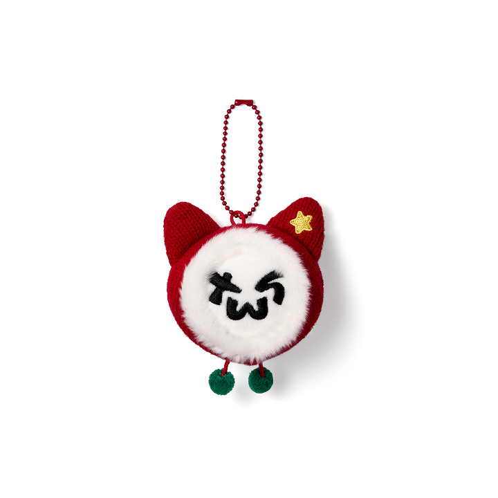 Face Keyring (Cat)