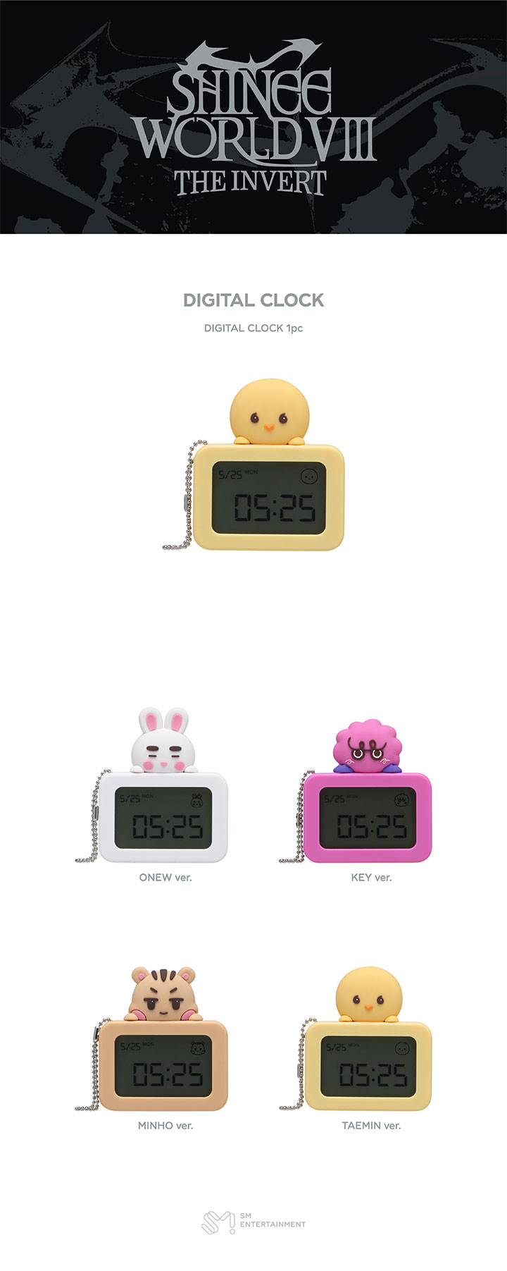 SHINee DIGITAL CLOCK
