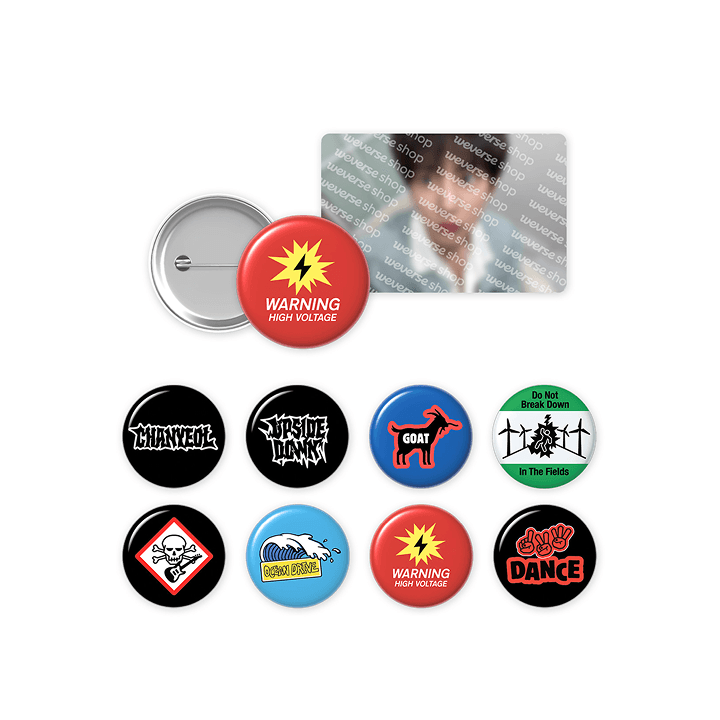 PIN BUTTON SET