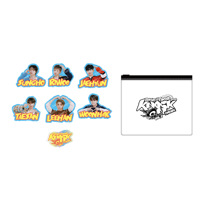 ['KNOCK ON Vol.1' ENCORE IN JAPAN] STICKER SET