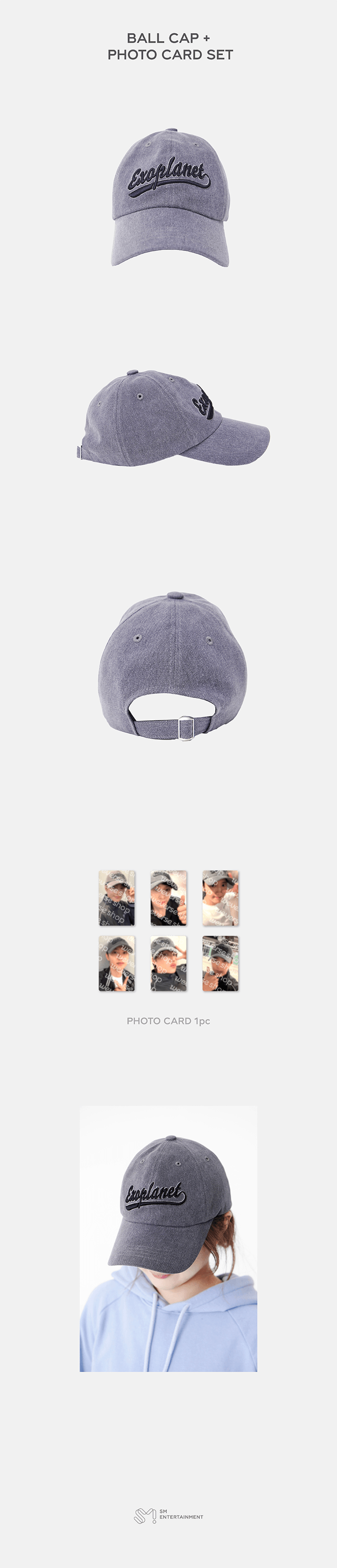 BALL CAP + PHOTO CARD SET 0 detail