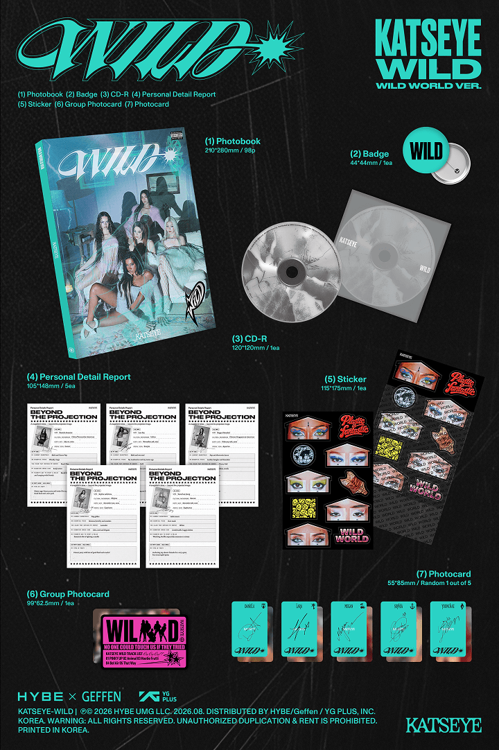 [LUCKY DRAW] 'WILD' (Random) 1 detail