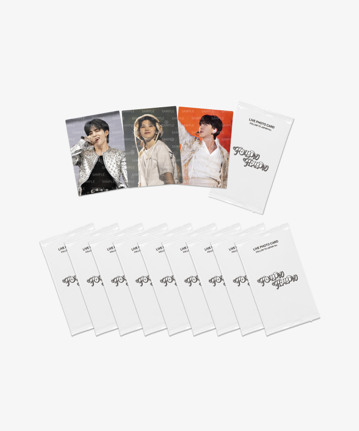 [FOLLOW FELLOW IN JAPAN] LIVE PHOTO CARD (FOLLOW TO JAPAN Ver.) 10SET