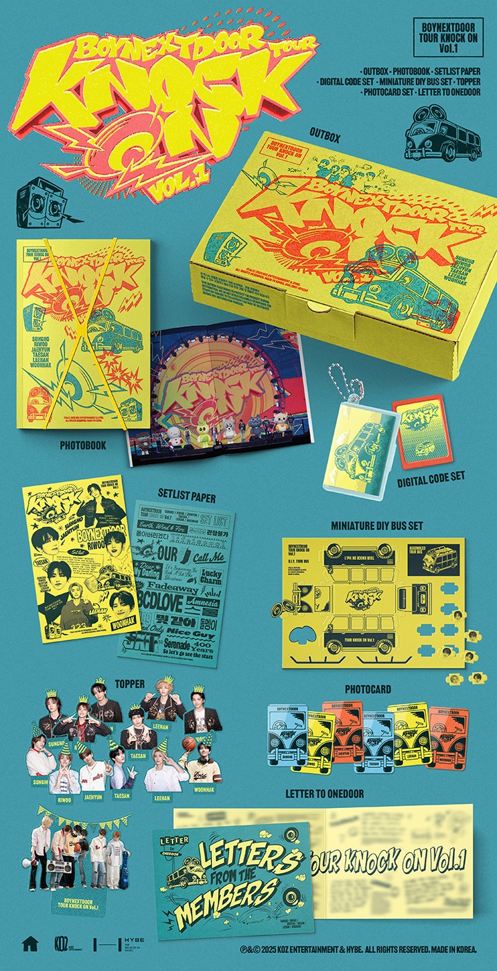BOYNEXTDOOR TOUR 'KNOCK ON Vol.1' 1 detail