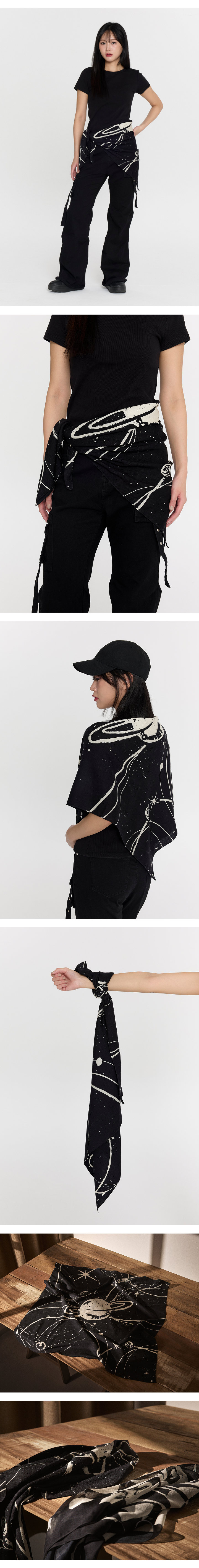 HAPPY THE 8 DAY [SCARF-8 style] 3 detail