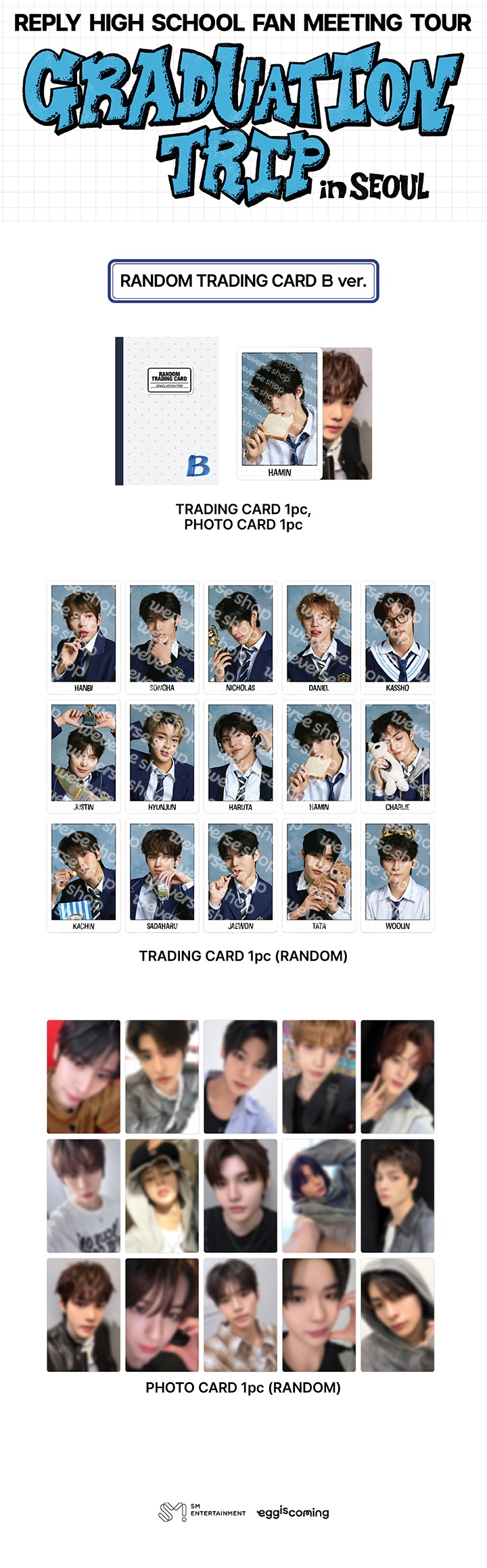 RANDOM TRADING CARD B ver. 0 detail