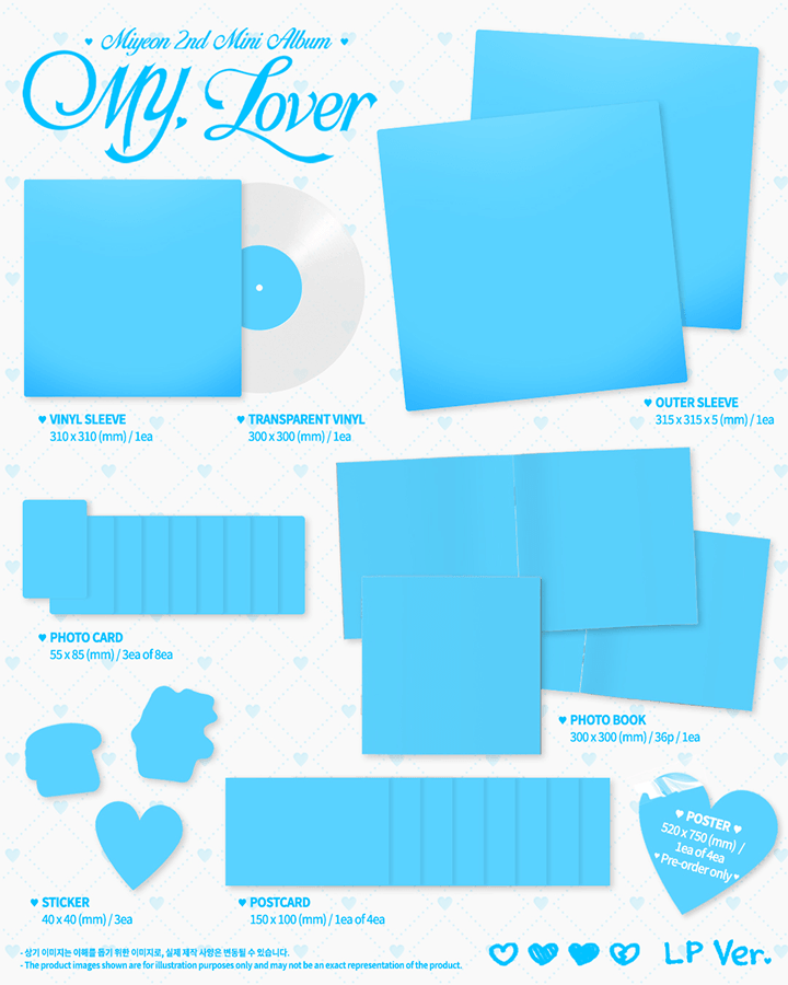 2nd Mini Album [MY, Lover] (LP Ver.) 0 detail