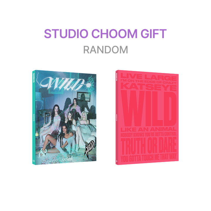 KATSEYE | [STUDIO CHOOM GIFT] 'WILD' (Random)