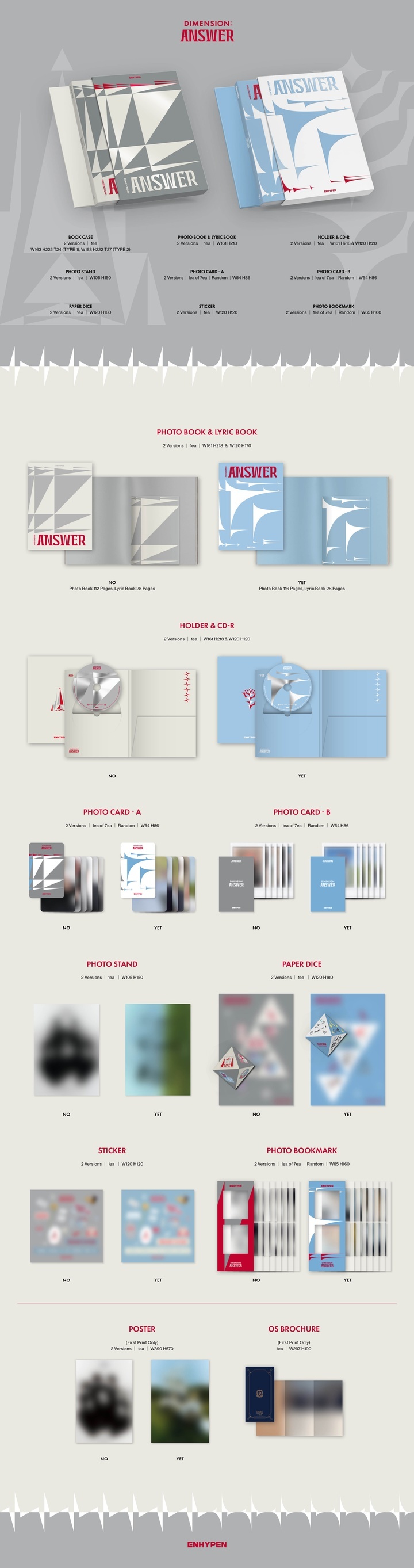 ENHYPEN BUNDLE B 2 detail