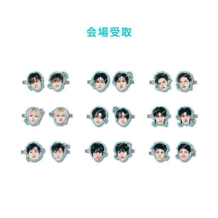 [BLAZE THE WAY]HAIR CLIP, listed by the store