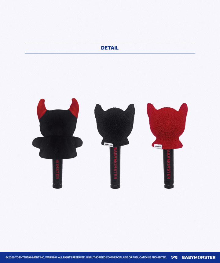 BABYMONSTER OFFICIAL LIGHT STICK COVER 2 detail