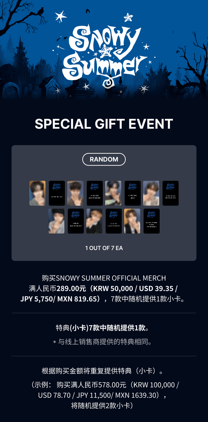 [SNOWY SUMMER] CARABINER KEYRING_KIM SUNGMIN 0 detail