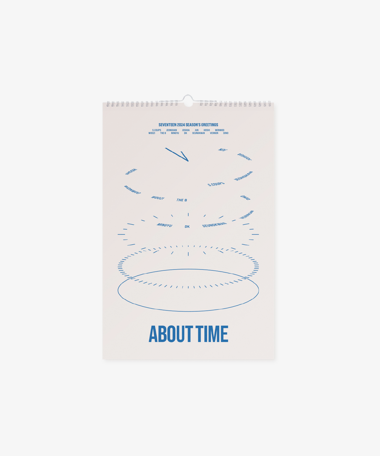 SEVENTEEN 2024 WALL CALENDAR