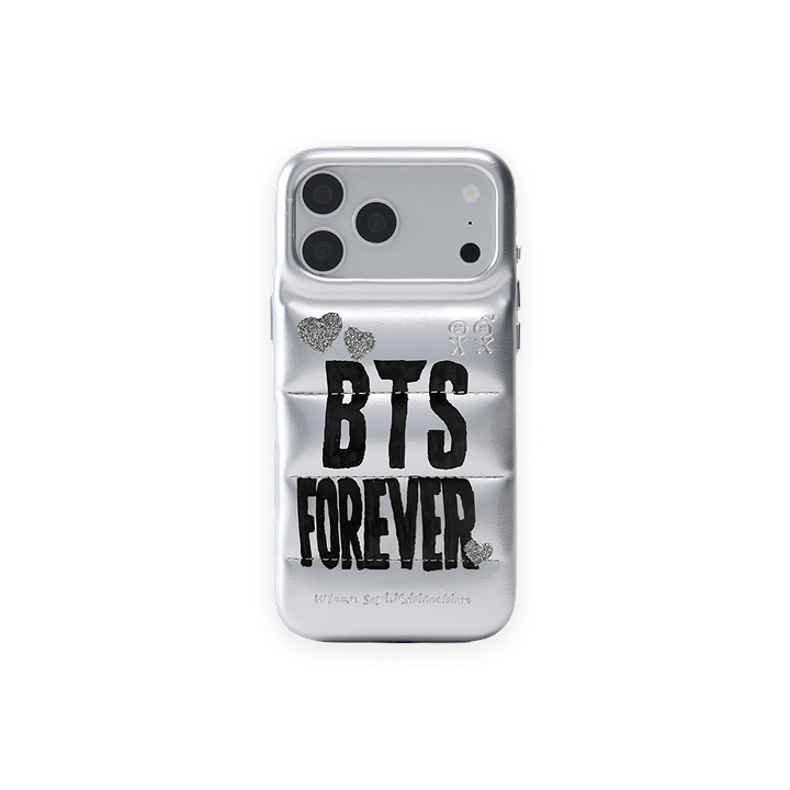 The Puffer Case® - BTS Poster in Chrome