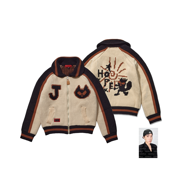 [HOPE ON THE STAGE] Cowichan Cardigan (Beige)