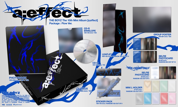 The 10th Mini Album [a;effect] Flow Ver. 0 detail