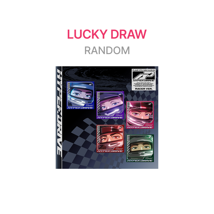 PLAVE | [LUCKY DRAW] 5th Mini Album 'HYPERDRIVE' (Racer Ver.) Random