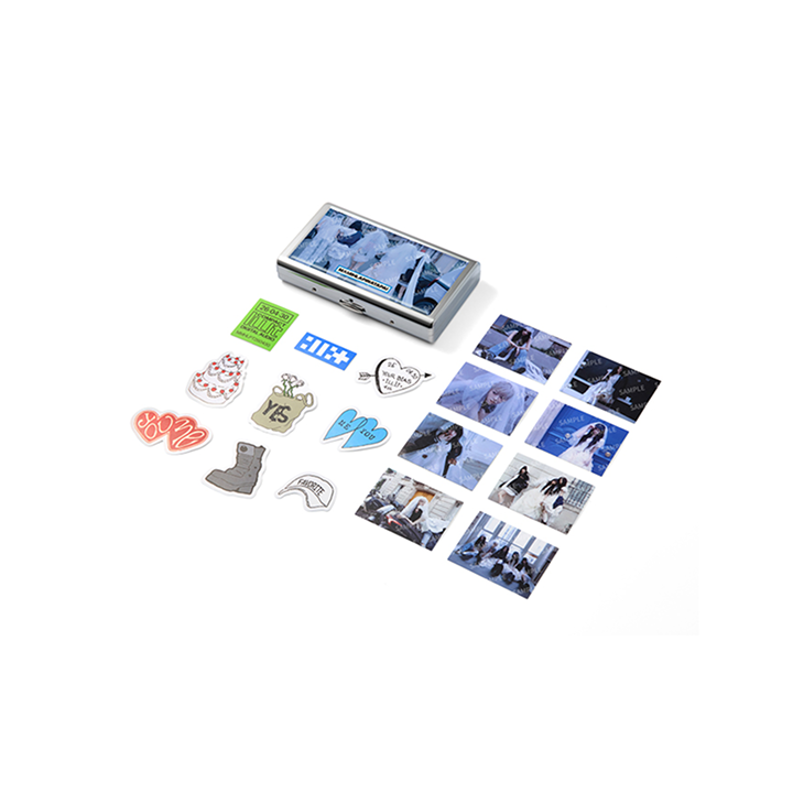 ILLIT MD WEVERSE バインダー ILLIT | Tin Case & Sticker Set