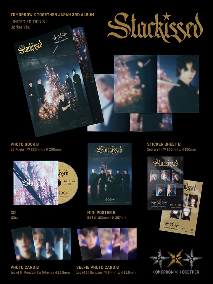 JP 3rd Album 『Starkissed』 Limited Edition B 1 detail