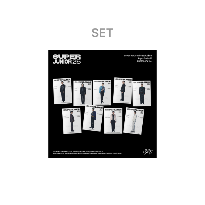 SUPER JUNIOR | The 12th Album 'Super Junior25' (PHOTOBOOK