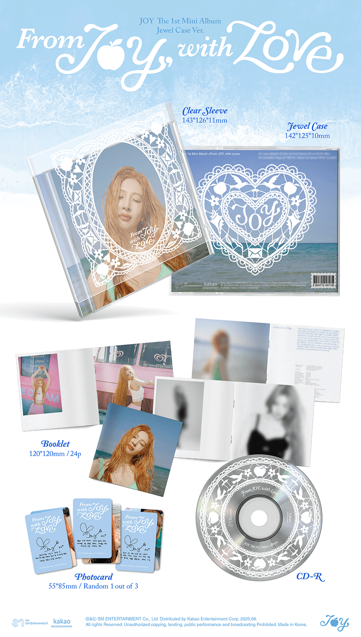 The 1st Mini Album [From JOY, with Love] (Jewel Case Ver.) 0 detail