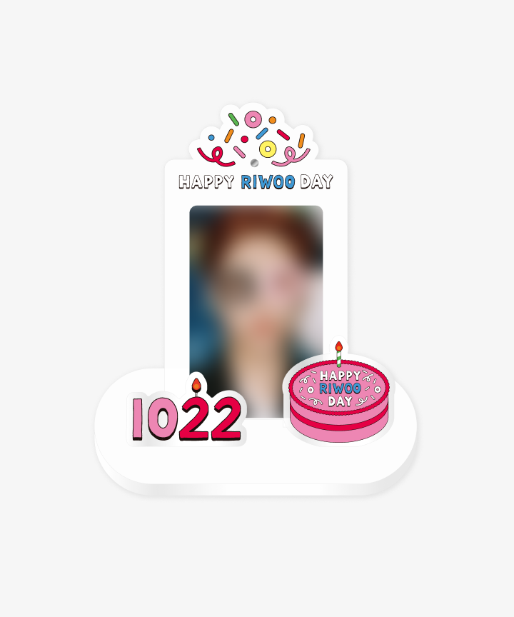 BOYNEXTDOOR | [HAPPY RIWOO DAY] PHOTO CARD STAND SET