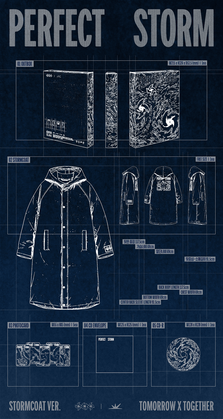 9th Mini Album 'PERFECT STORM' (STORMCOAT Ver.) 0 detail