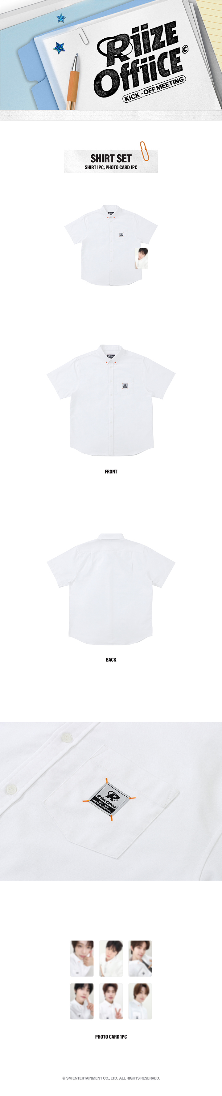 RIIZE SHIRT SET