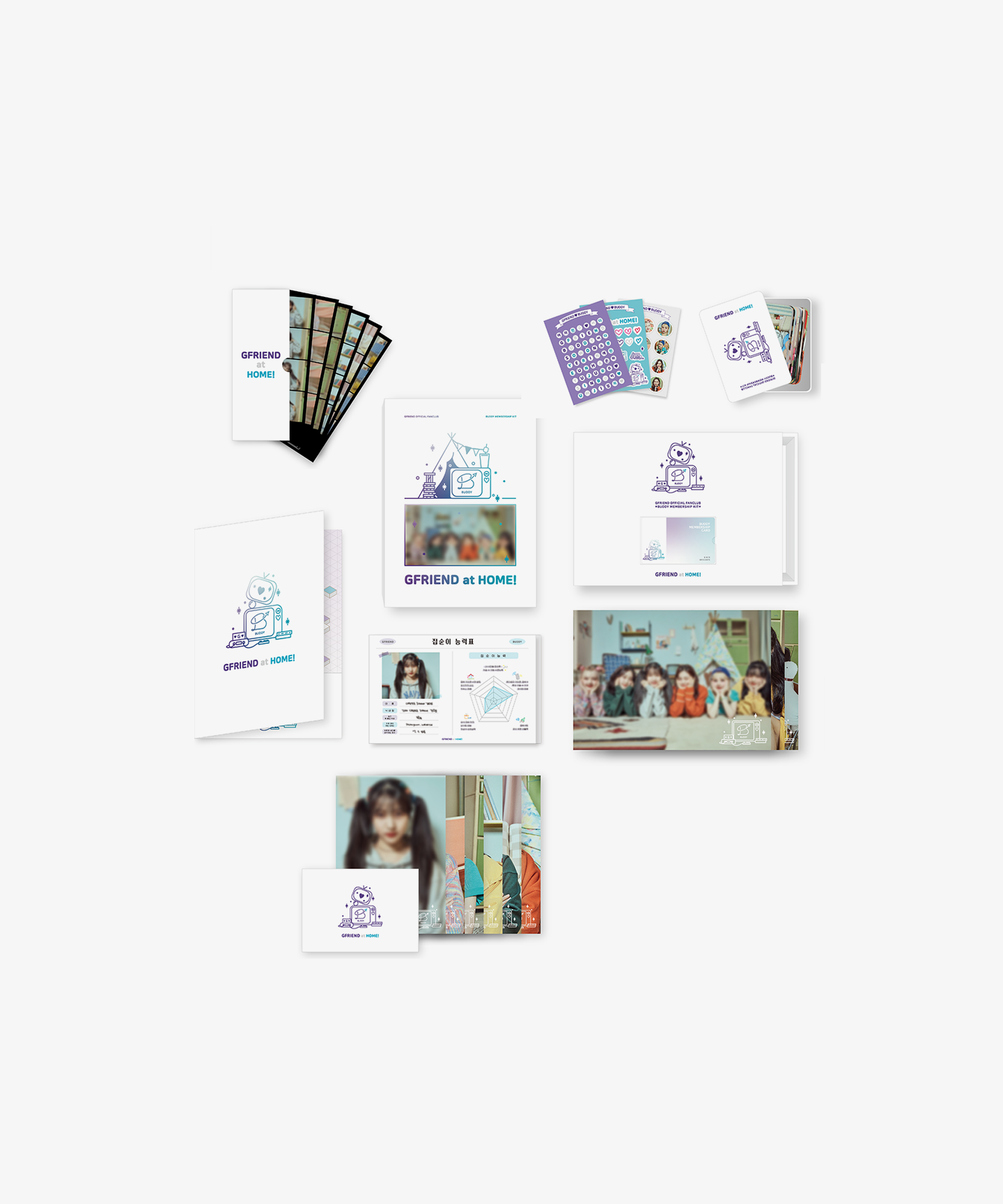GFRIEND Buudy 特典　ファンクラブ 🔔] GFRIEND GLOBAL OFFICIAL FANCLUB BUDDY MEMBERSHIP KIT