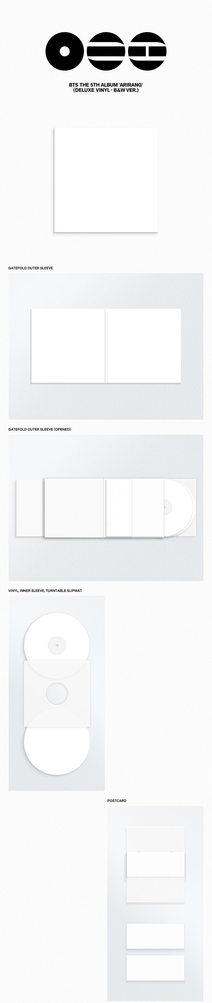 BTS 'Arirang' Vinyl LP Ver. - BTS - HOPESCOLOR