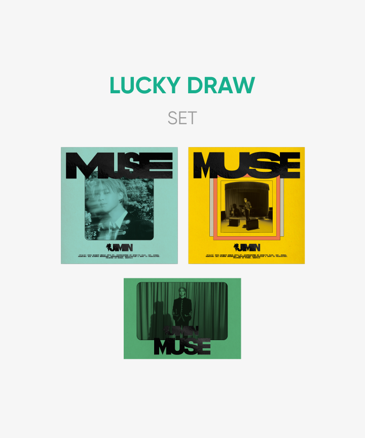 BTS | [LUCKY DRAW] Jimin (BTS) 'MUSE' (Set) + 'MUSE' (Weverse