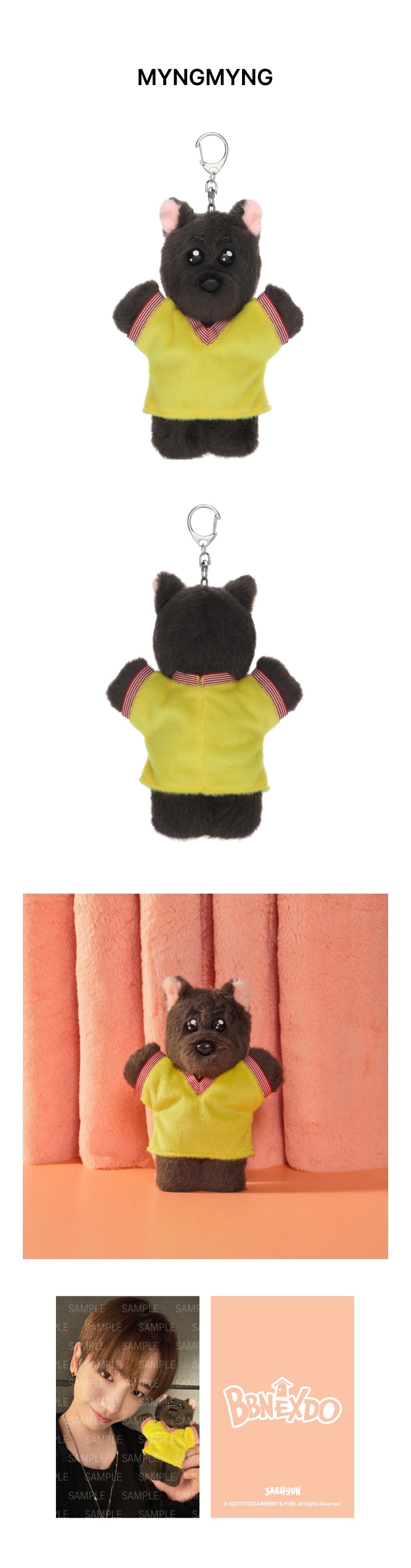 Plush Keyring (HOW? ver.) 2 detail