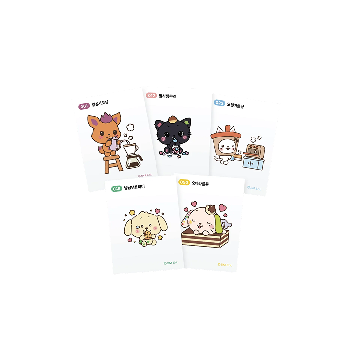 RANDOM TTIBU STICKER SET